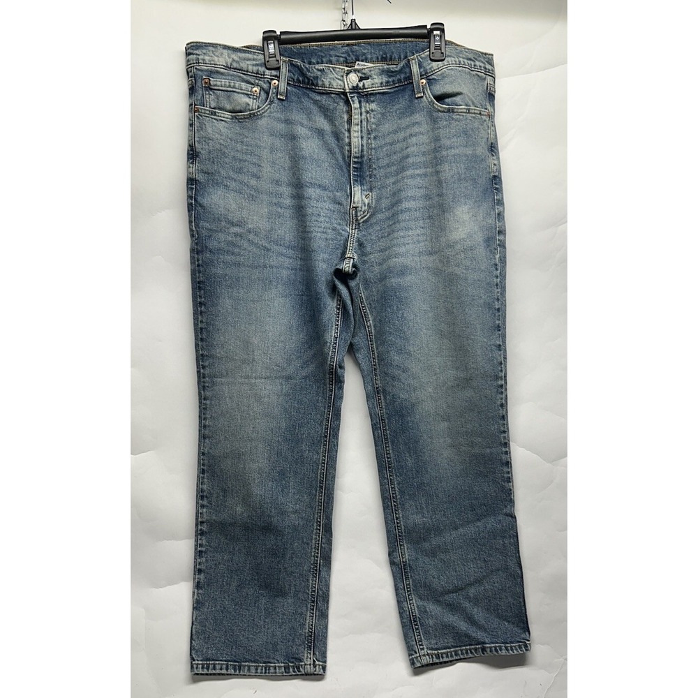 Levis Mens Size 42X30 Blue 541 Athletic Taper Straight Leg Denim Jeans New*